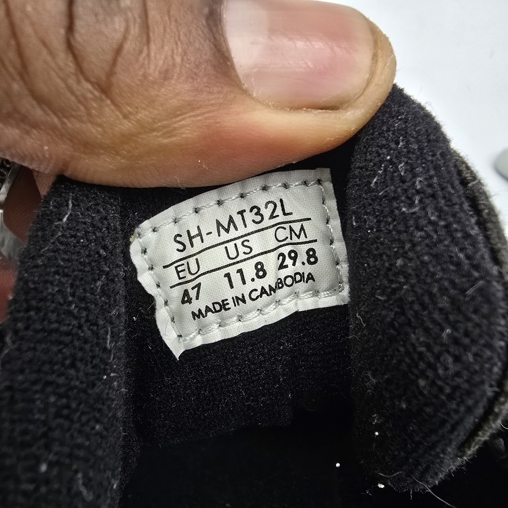 Shimano Shoe Men's 12 SH-MT32L Mountain Bike Cycling - Picture 3 of 11